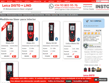 Tablet Screenshot of disto.es